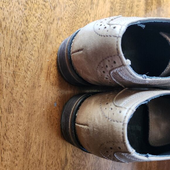 Wolverine Brown Leather Brogue Wingtip Oxford Dress Shoes Lace Up Mens Size 5 main image 12